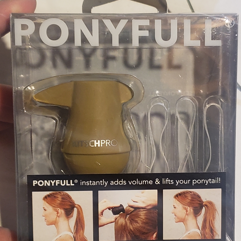 Kitsch PONYFULL Hair Volume Enhancer - Black